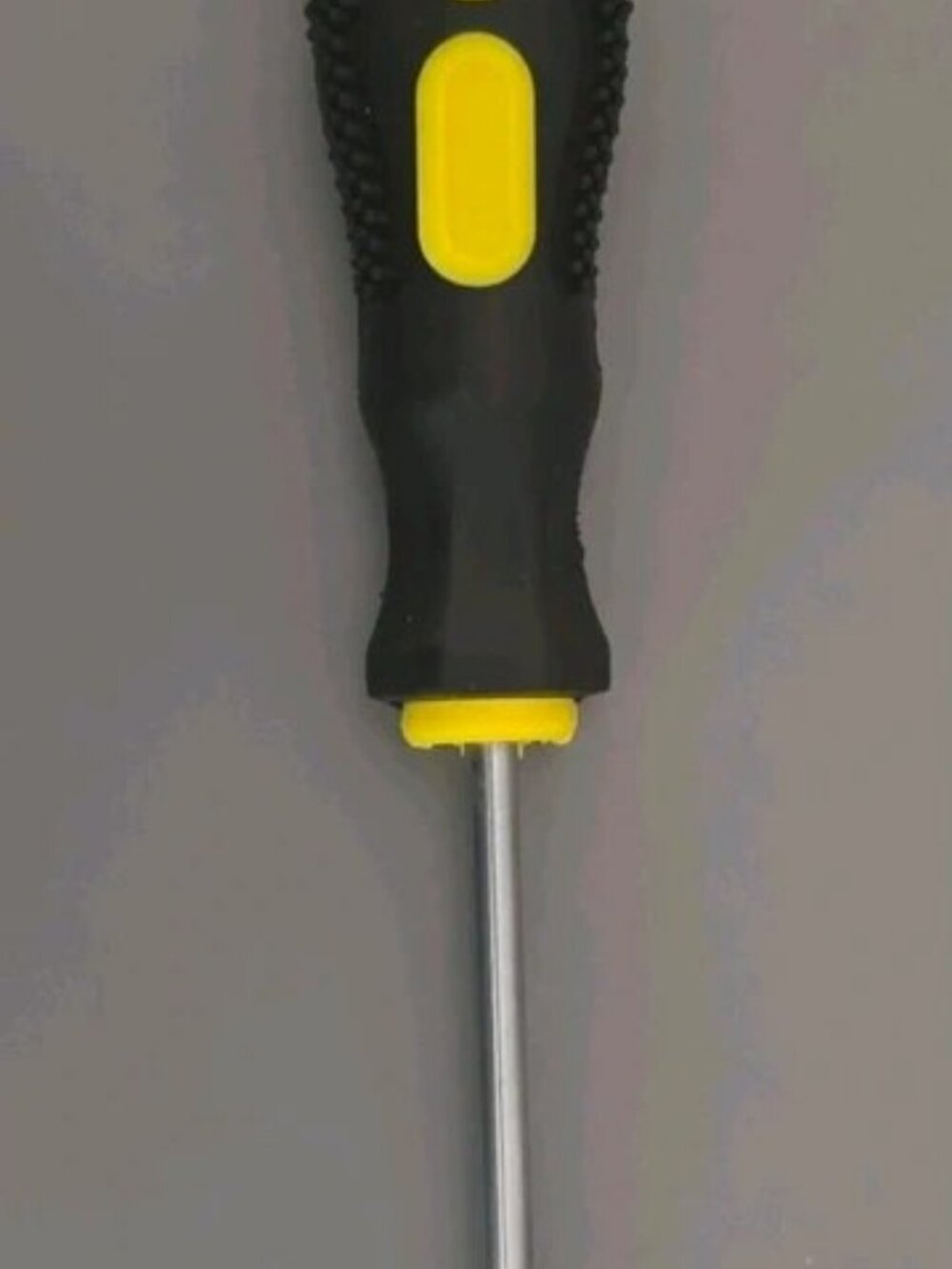 6.5" Phillips Screwdriver Yellow & Black Ergonomic Anti-Slip Grip
